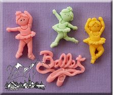 Picture of BALLERINAS SILICONE MOULD