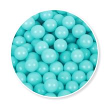 Picture of BABY BLUE SUGAR PEARLS 1CM  X 1 GRAM
