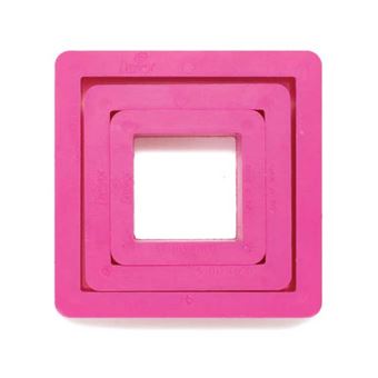 BUY BAKING AND CAKE DECORATIONS ONLINE. SQUARE PLASTIC CUTTERS 35, 5 ...