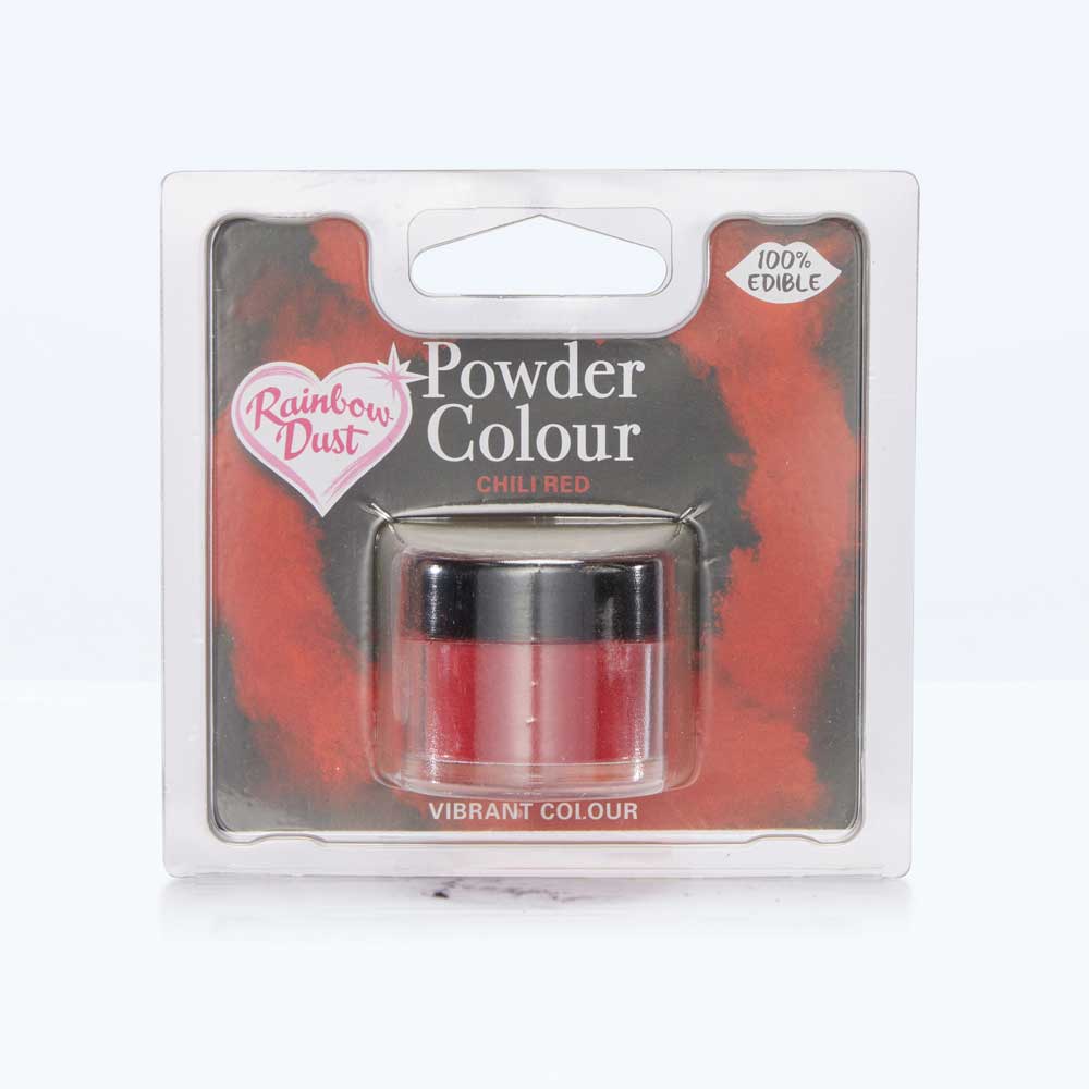 BUY BAKING AND CAKE DECORATIONS ONLINE. RED COLOUR POWDER 2G